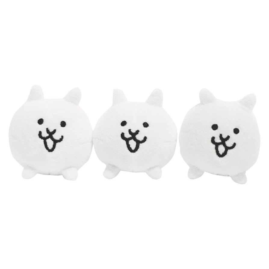 Amazon.co.jp: 【にゃんこ大戦争】 お手玉ぬいぐるみセット ネコ